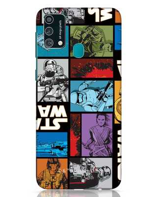 Shop Star Wars Retro Samsung Galaxy F41 Mobile Covers (SWL)-Front