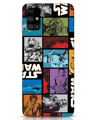 Shop Star Wars Retro  Samsung Galaxy M31s Mobile Cover (SWL)-Front