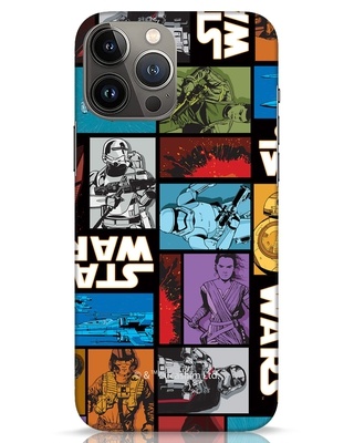 Shop Star Wars Retro  (SWL)Designer Hard Cover for iPhone 13 Pro Max-Front
