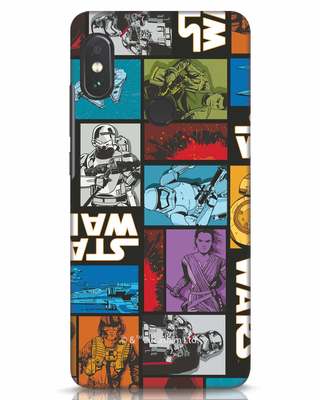 Shop Star Wars Retro Xiaomi Redmi Note 5 Pro Mobile Cover (SWL)-Front