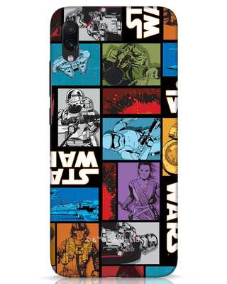 Shop Star Wars Retro Xiaomi Redmi Note 7s Mobile Cover (SWL)-Front