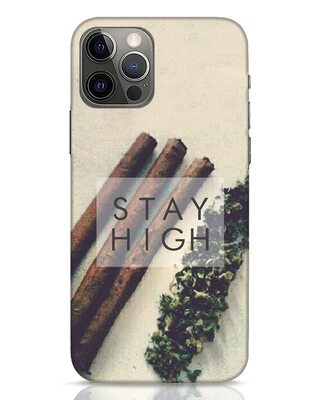 Shop Stay High iPhone 12 Pro Max Mobile Cover-Front