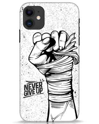 Shop Strength Fist iPhone 11 Mobile Cover-Front