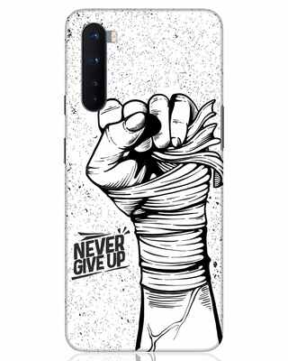 Shop Strength Fist OnePlus Nord Mobile Covers-Front