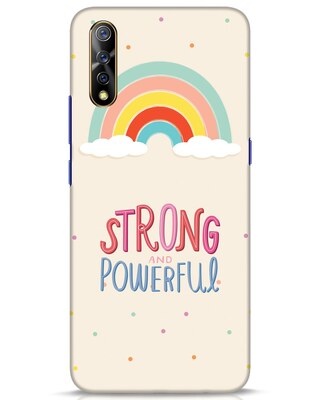 Shop Strong Women Vivo S1 Mobile Cover-Front