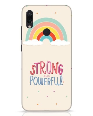 Shop Strong Women Xiaomi Redmi Note 7 Pro Mobile Cover-Front
