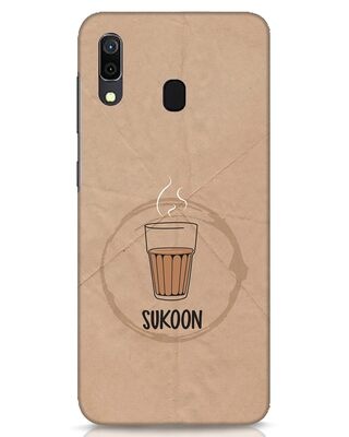 Shop Sukoon Wali Chai Samsung Galaxy A30 Mobile Cover-Front