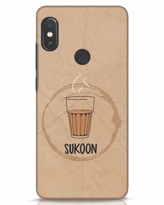 Shop Sukoon Wali Chai Xiaomi Redmi Note 5 Pro Mobile Cover-Front