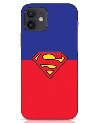 Shop Superman Logo iPhone 12 Mobile Cover-Front