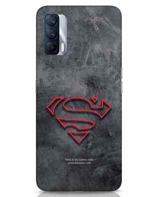 Shop Superman Logo Line Realme X7 Mobile Cover-Front