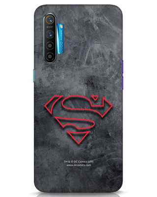 Shop Superman Logo Line Realme XT Mobile Cover Mobile Cover-Front