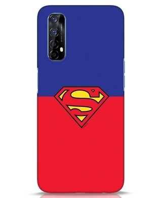 Shop Superman Logo Realme 7 Mobile Cover-Front