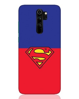 Shop Superman Logo Designer Hard Cover for Xiaomi Redmi Note 8 Pro-Front