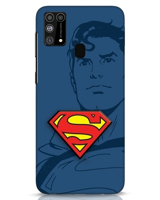 Shop Superman Shadow 3D Designer Cover for Samsung Galaxy M31-Front