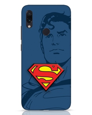 Shop Superman Shadow 3D Designer Cover for Xiaomi Redmi Note 7 Pro-Front