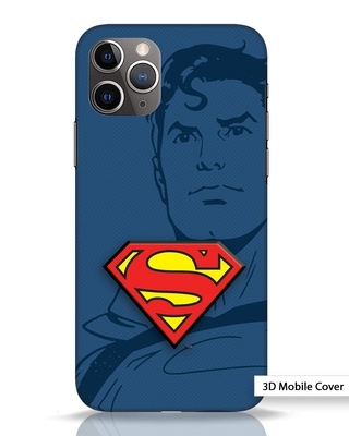 Shop Superman Shadow iPhone 11 Pro 3D Mobile Cover-Front