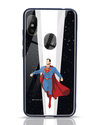 Shop Superman Skyfall Xiaomi Redmi Note 6 Pro Mobile Cover (SL)-Front