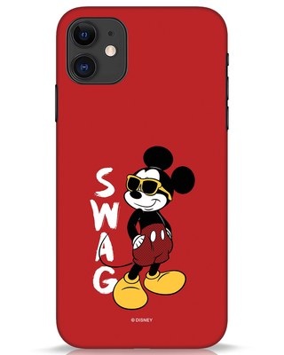 Shop Swag Mickey iPhone 11 Mobile Cover (DL)-Front