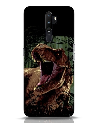 Shop T-Rex Roar Designer Hard Cover for Oppo A5 2020-Front