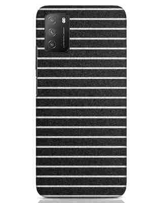 Shop Textured Stripes Xiaomi Poco M3 Mobile Cover-Front