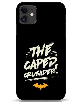 Shop The Caped Crusader iPhone 11 Mobile Cover (BML)-Front