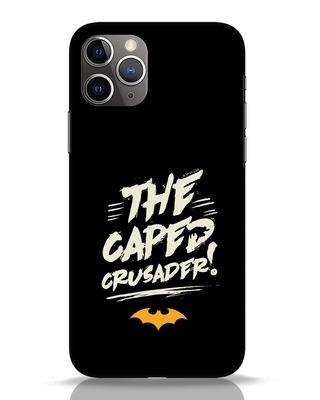 Shop The Caped Crusader iPhone 11 Pro Mobile Cover (BML)-Front