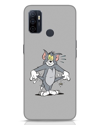 Shop The Cat Designer Hard Cover for Oppo A53-Front