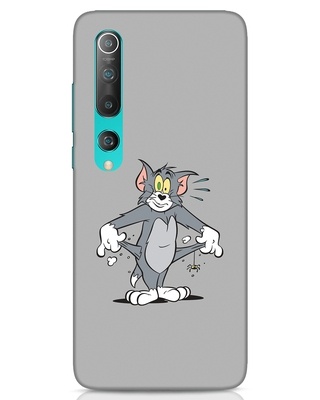 Shop The Cat Designer Hard Cover for Xiaomi Mi 10-Front