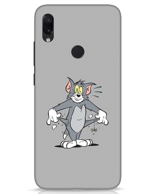 Shop The Cat Designer Hard Cover for Xiaomi Redmi Note 7S-Front