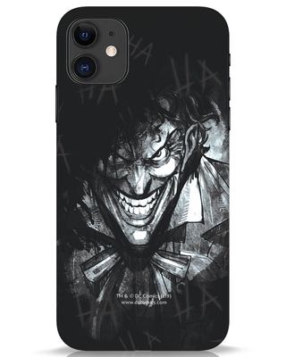 Shop The Joker Laugh iPhone 11 Mobile Cover (BML)-Front