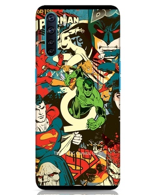 Shop The League Designer Hard Cover for Oppo F15-Front
