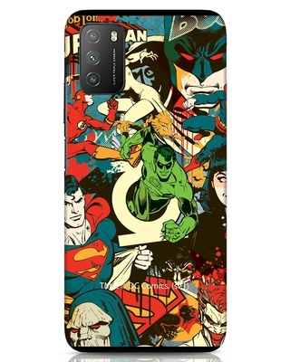 Shop The League Designer Hard Cover for Xiaomi Poco M3-Front
