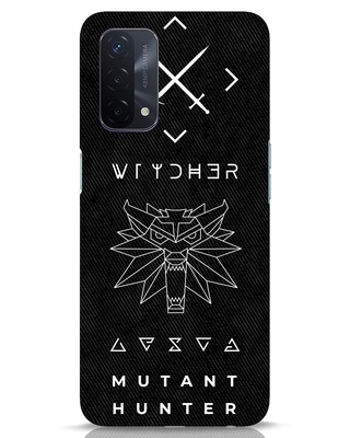 Shop The Witcher Designer Hard Cover for Oppo A74-Front