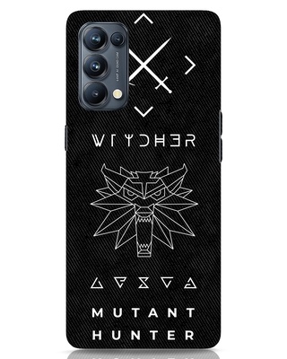 Shop The Witcher Designer Hard Cover for Oppo Reno 5 Pro-Front