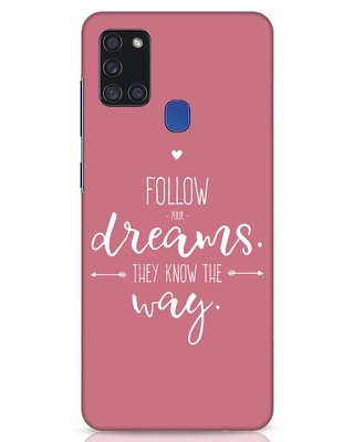 Shop They Know The Way Samsung Galaxy A21s Mobile Cover-Front