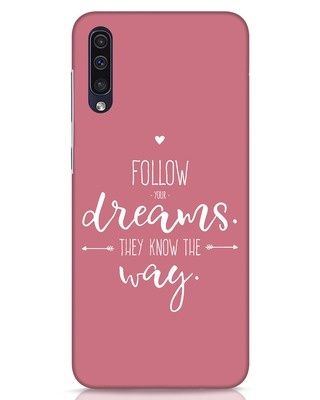 Shop They Know The Way Samsung Galaxy A50 Mobile Cover-Front