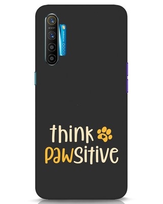Shop Think Pawsitive Realme XT Mobile Cover-Front