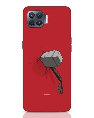 Shop Thor Hammer Oppo F17 Pro Mobile Cover-Front