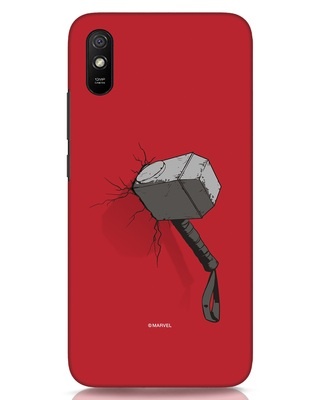 Shop Thor Hammer Xiaomi Redmi 9A Mobile Cover-Front