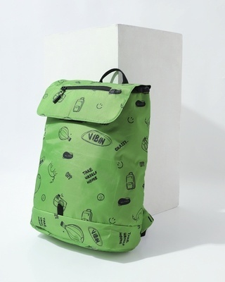 Shop Travel Doodle Laptop Bag-Front