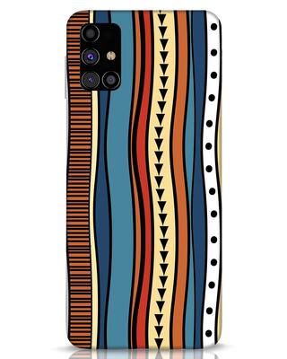Shop Tribal Wave Samsung Galaxy M31s Mobile Cover-Front