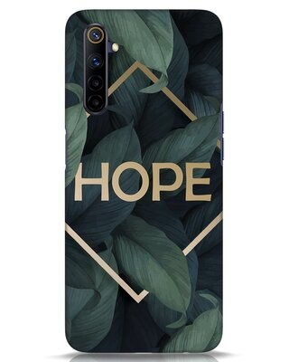 Shop Tropical Leaves Hope Realme 6i Mobile Cover-Front