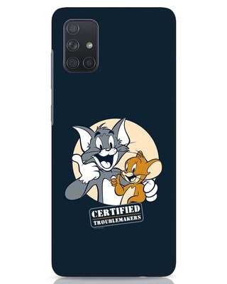 Shop Troublemakers Samsung Galaxy A71 Mobile Cover-Front