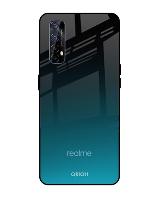 Shop Ultramarine Printed Premium Glass Cover for Realme 7 (Shock Proof, Lightweight)-Front