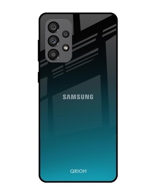 Shop Ultramarine Printed Premium Glass Cover for Samsung Galaxy A73 5G (Shockproof, Light Weight)-Front