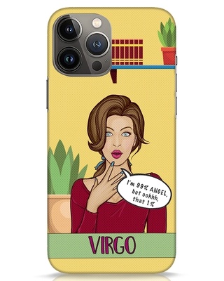 Shop Virgo Zodiac Designer Hard Cover for iPhone 13 Pro Max-Front
