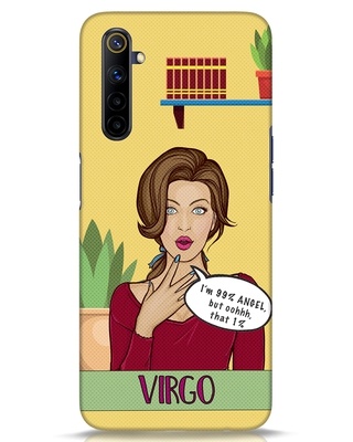Shop Virgo Zodiac Designer Hard Cover for Realme 6i-Front