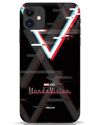 Shop Wandavision Logo iPhone 11 Mobile Cover-Front