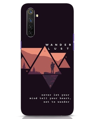 Shop Wander Heart Printed Designer Hard Cover for Realme 6 Pro (Shock Proof,Light Weight)-Front