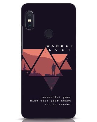 Shop Wander Heart Printed Designer Hard Cover for Xiaomi Redmi Note 5 Pro (Shock Proof, Light Weight)-Front